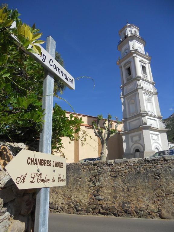 A L'Ombre Du Clocher Calenzana Buitenkant foto